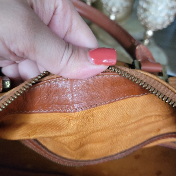 100% Authentic vintage MCM congnac Boston bag - Picture 10 of 15